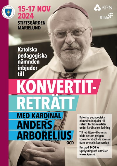 Konvertitreträtt med kardinal Anders Arborelius
