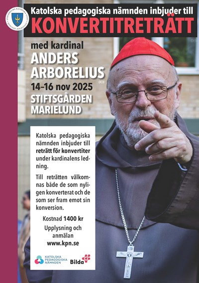 Konvertitreträtt med kardinal Anders Arborelius